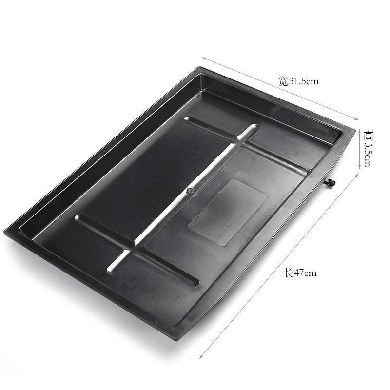 茶盆茶盘长方型接水盘功夫茶具配件 底座 排水托盘零配大全漏水盘