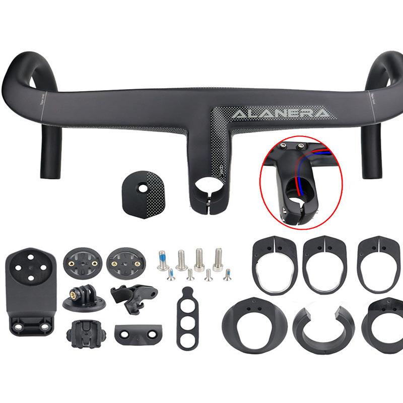 DEDA ALANERA全隐藏新款一体弯把自行车碳纤维一体把公路车车把
