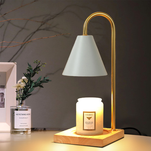 卧室台灯床头灯香薰融蜡灯家用桌面高级简约装饰氛围小夜灯插电款