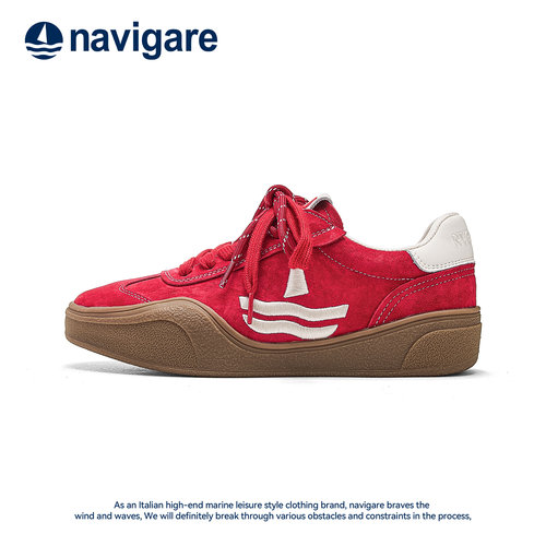 Navigare意大利小帆船女款德训鞋