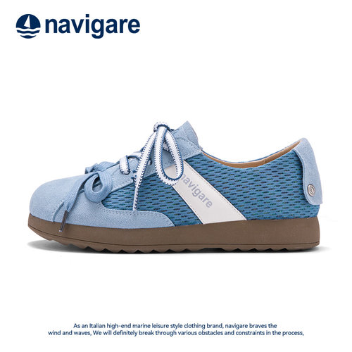 Navigare意大利小帆船女鞋德训鞋