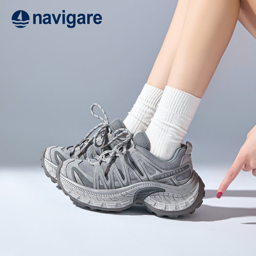 Navigare意大利小帆船女鞋老爹鞋
