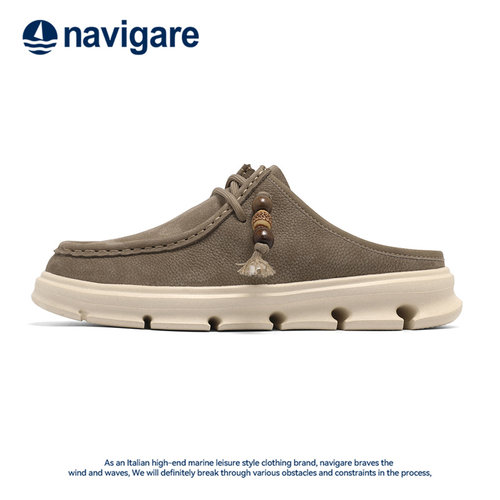 Navigare意大利小帆船女鞋拖鞋