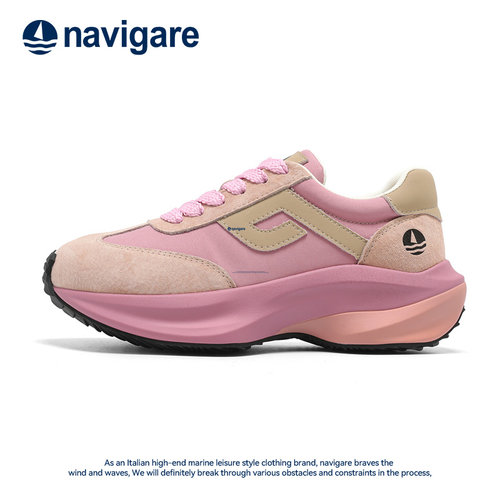 Navigare意大利小帆船老爹鞋女鞋