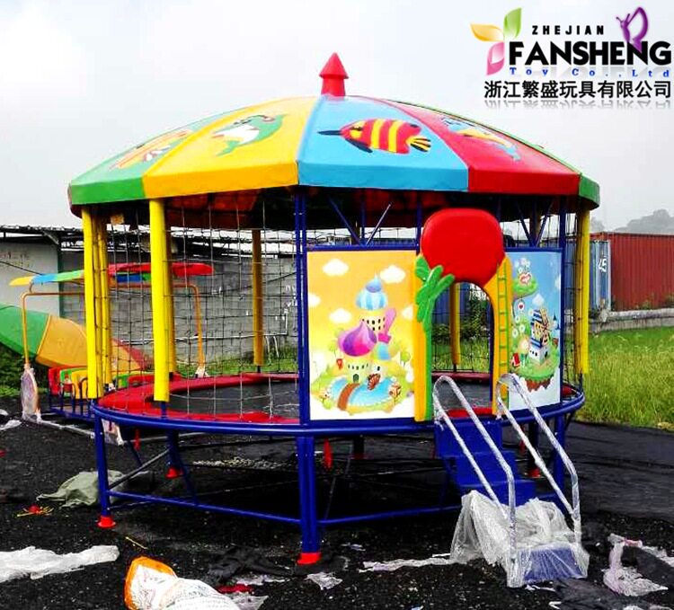 大型蹦蹦床早教幼儿园儿童游乐设施设备玩具10,12,16平方