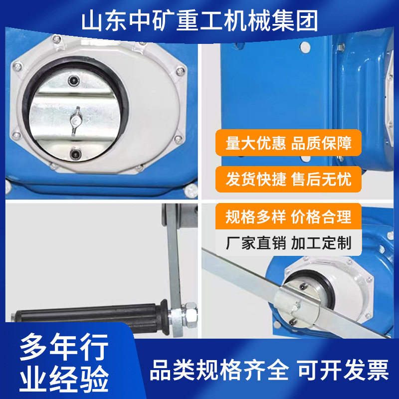 重型自锁式手摇绞盘手动起重工具作业噪音低