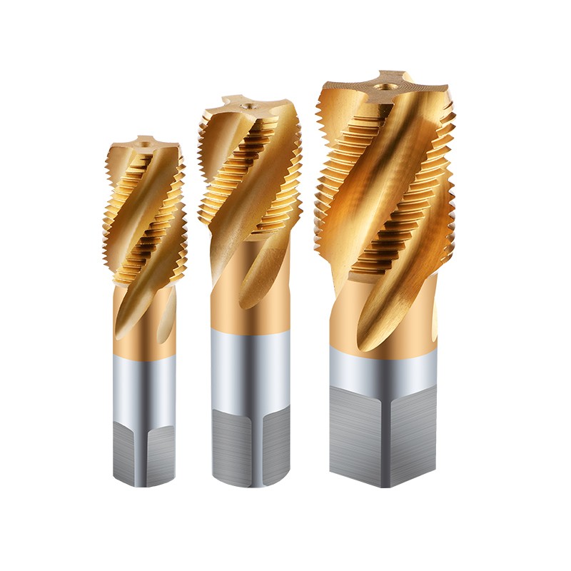 英制含钴镀钛管螺纹丝锥/螺旋丝攻G1/8 ZG1/4 G3/8 1/2 NPT不锈钢