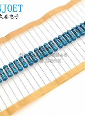 1W直插色环电阻 10R/15R/27R/39R/56R/68R~91R 金属膜电阻 精度1%