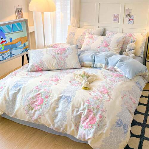 纯棉被套单件单人学生宿舍被罩150x200x230全棉180cmx220cm褥子套