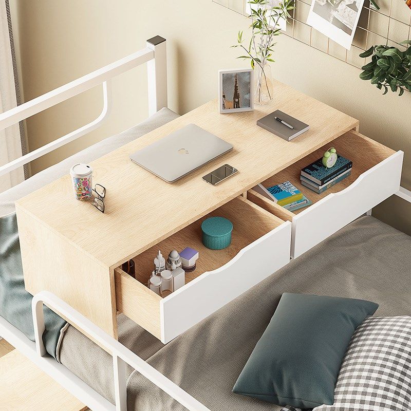 床上笔记本电脑桌大学生宿舍上下铺悬空书桌懒人桌寝室写字小桌子