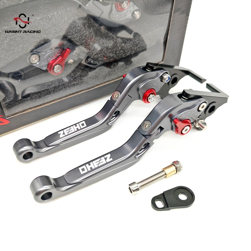 适用极核City fun ply E8S+E 改装E8带驻车刹车牛角手把拉杆