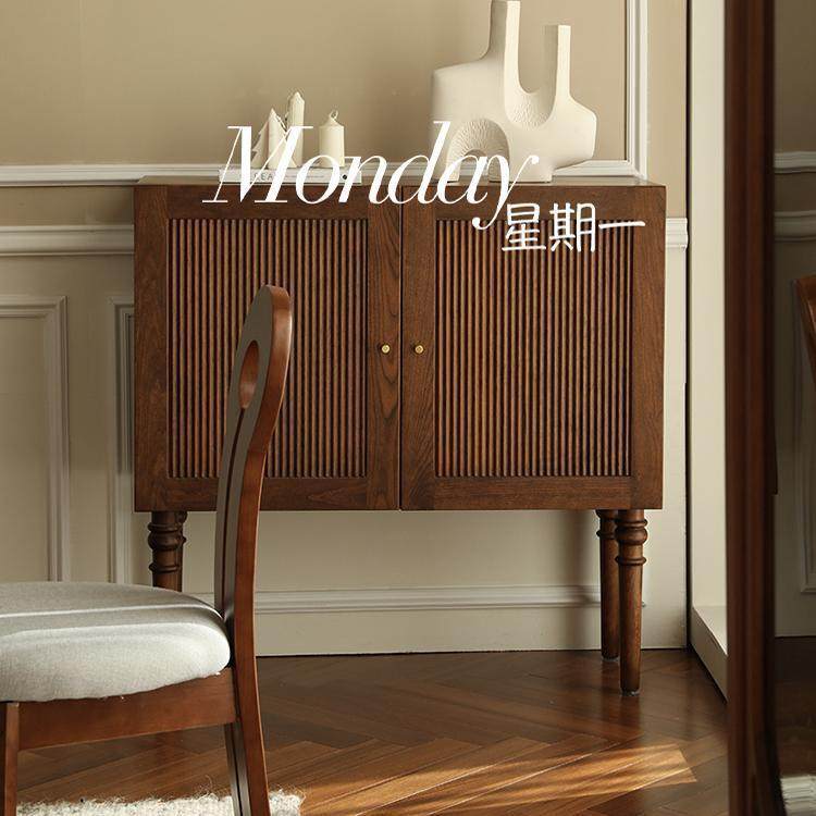 法式复古实木餐边柜小户型客厅高脚柜中古风玄关柜法式酒柜茶水柜,鲜花速递/花卉仿真/绿植园艺,割草机/草坪机,淘宝优惠券,粉丝福利购,淘宝优惠卷