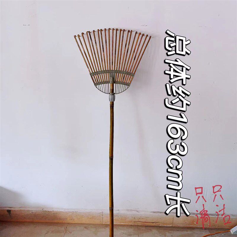 竹耙手工竹扒 园林耙草21齿竹耙家用农用工具