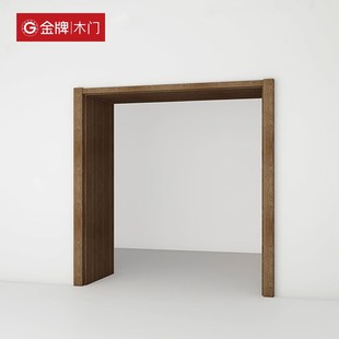 金牌木门定制环保门套门框包边极窄边框阳台垭口套窗套工厂定制