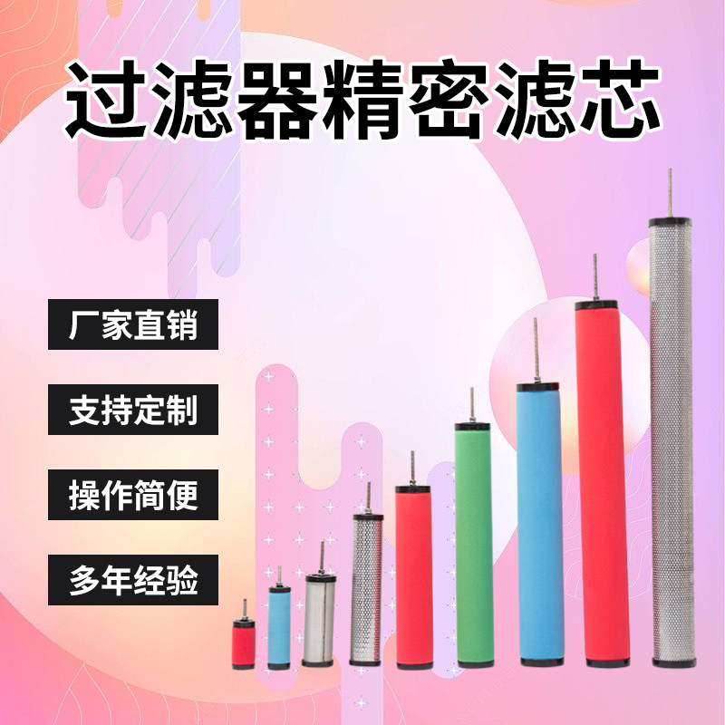 汉克森压缩空气精密过滤器滤芯E5/E7/E9-16/20/24/32空压机36除水