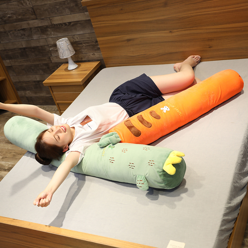 水果陪你睡抱抱枕男生款睡觉细长条夹腿圆柱大抱枕床上专用可拆洗