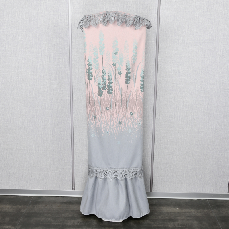 挂烫机防尘罩杆家用单杆衣架圆柱罩烫熨斗韩版现代欧式蕾丝布艺