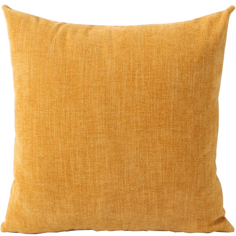 纯色抱枕雪尼尔沙发客厅靠垫办公室护腰枕靠枕头床上靠背垫高级感