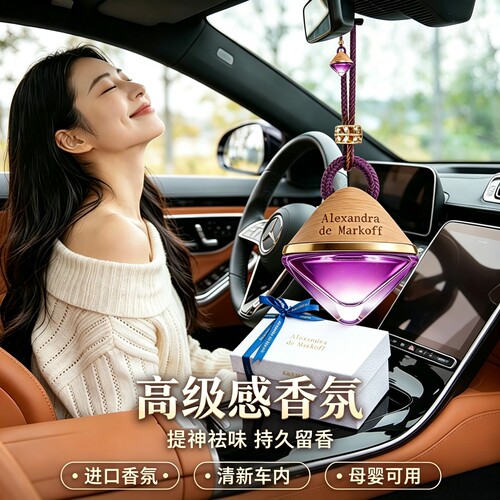 进口车载香薰挂件持久留香除异味