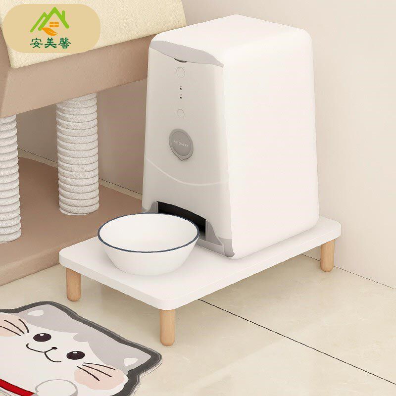 自动喂食器增高架狗狗猫咪餐桌宠物垫高器食盆托盘底座护颈喝水架