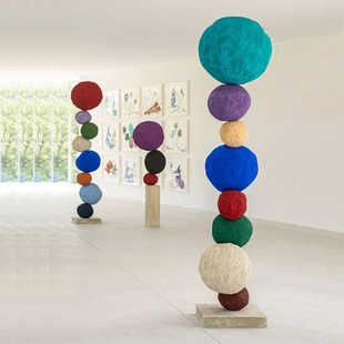 现代抽象落地摆件展厅样板间酒店售楼处玄关商场玻璃钢雕塑摆件