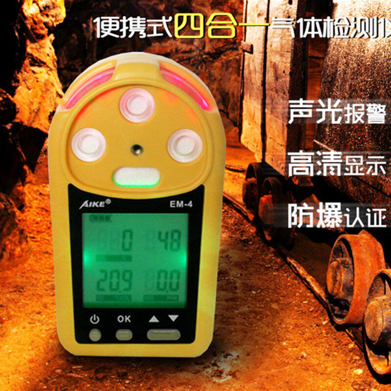 澳洲新仪器 进口传感器 EM-4四合一气体检测仪有毒气体检测仪
