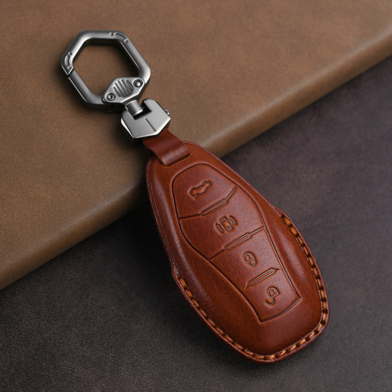 新款红旗H5钥匙套真皮专用