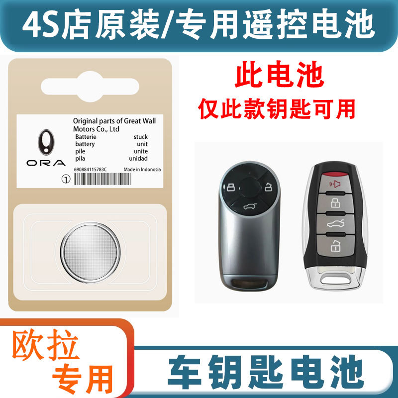 长城欧拉车钥匙电池45