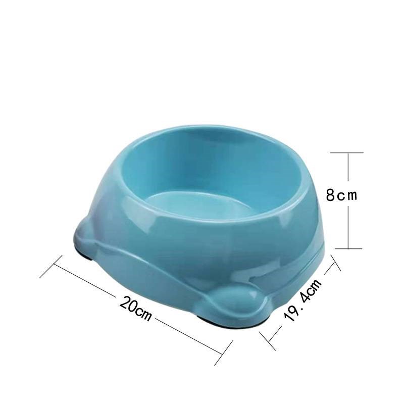 宠物单碗密胺材料倾斜护颈碗狗狗小中大型犬食盆防滑踩不翻狗粮碗