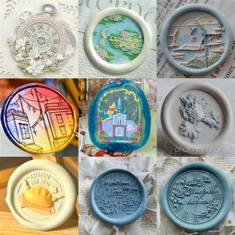 火漆印章章头万圣节躲喵喵异形多层浮雕精雕铜头信封请柬封口邮票,文具电教/文化用品/商务用品,成品印章/学生用印/火漆,淘宝优惠券,粉丝福利购,淘宝优惠卷