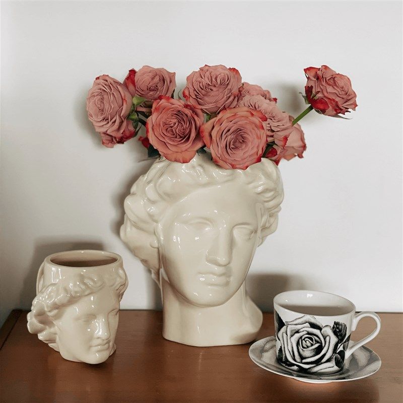 新品特惠西班牙Doiy阿波罗Apollo花瓶插花器陶瓷桌面摆件软装饰品