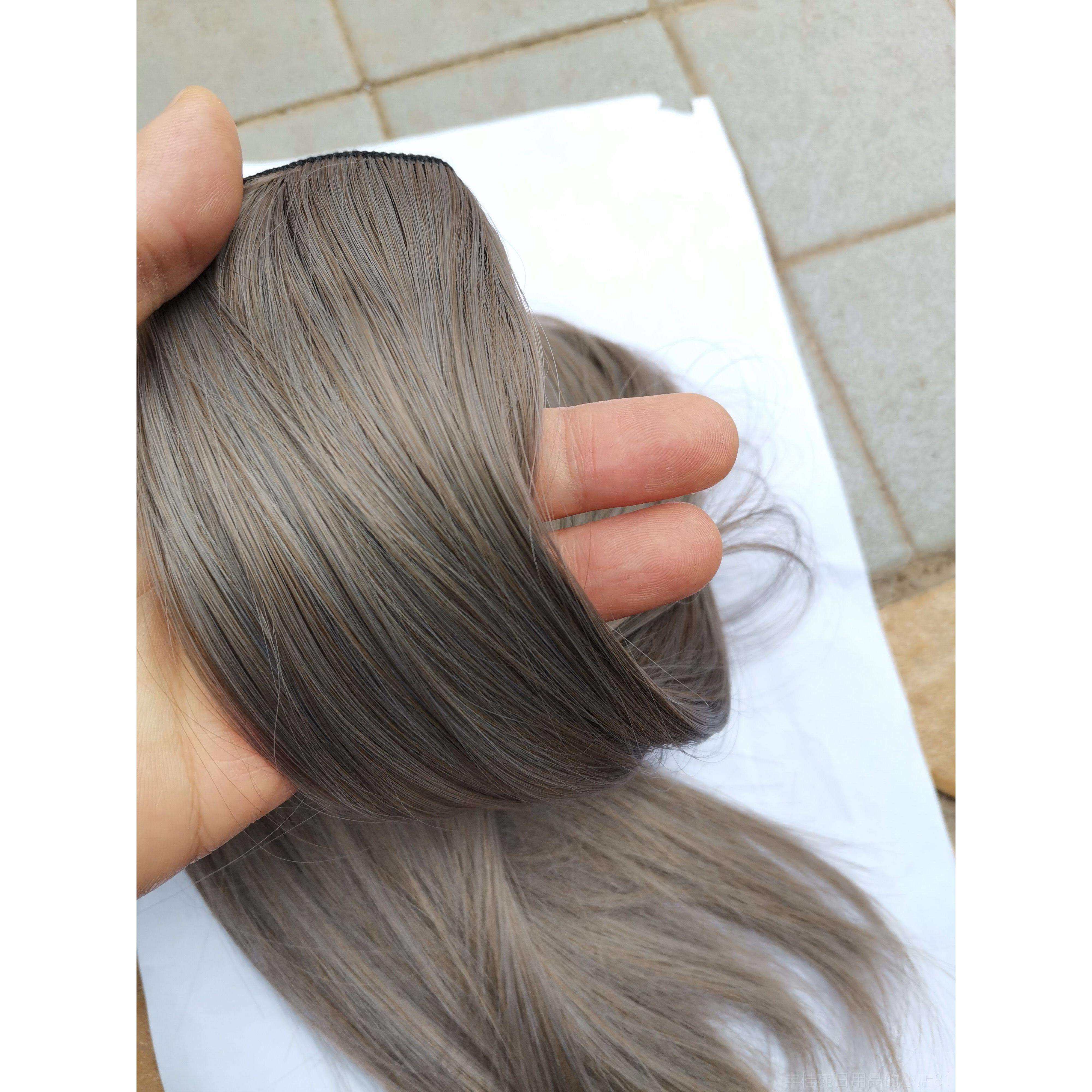 正品青色金色亚麻闷布冷棕发色绿色大米一件假件为妇女长直发直发,美发护发/假发,直发片,淘宝优惠券,粉丝福利购,淘宝优惠卷