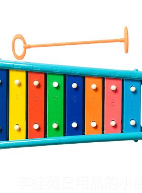 正品八音琴儿童敲琴奥尔夫乐器婴击儿敲玩具音乐启手蒙教大D小J早