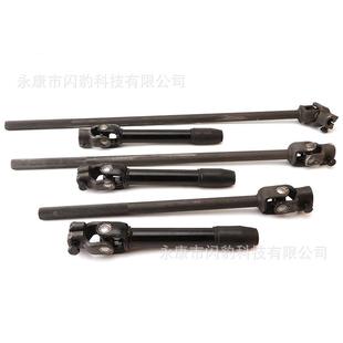 伸缩万向节万向轴转向接头传动轴后桥万向联轴器伸缩轴30T 370MM