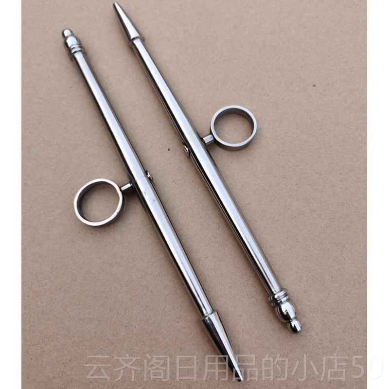 正品不锈钢判车官笔实心笔峨眉刺穴笔表演卦笔载防身笔酷棍八掌点