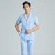 男士 白大短款 服短袖 正品 两件式 套装 夏护季 立领一套褂作口腔牙科医