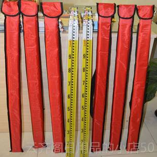 正品5铝合金塔尺米/水准仪尺/靠尺程/工检测测尺/绘配件送塔尺扣