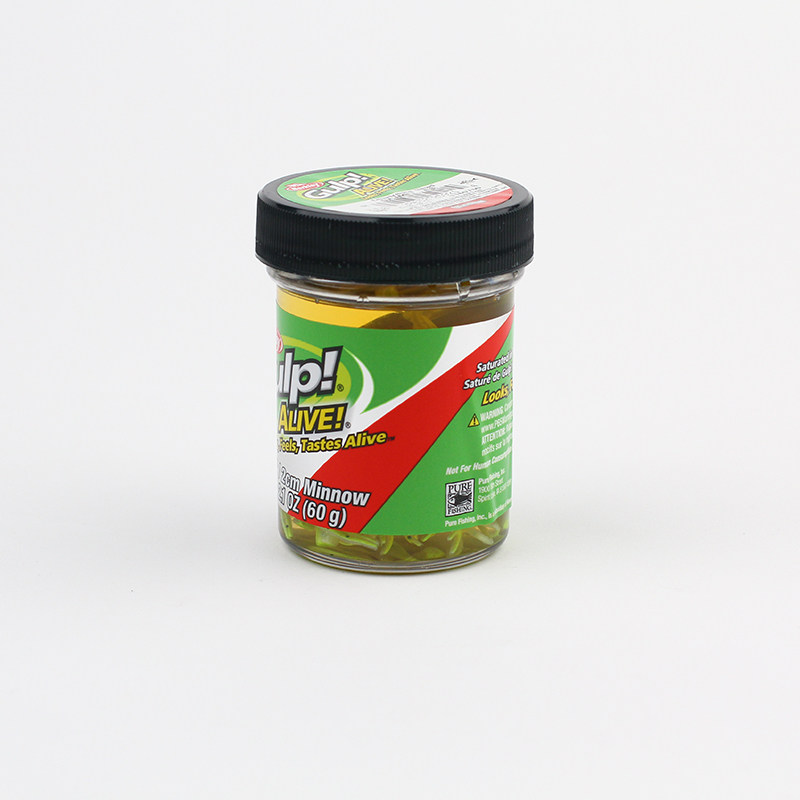 贝克力Berkley瓶装叉尾软饵3厘米假饵路亚黑坑钓鱼诱鱼太阳鱼根钓