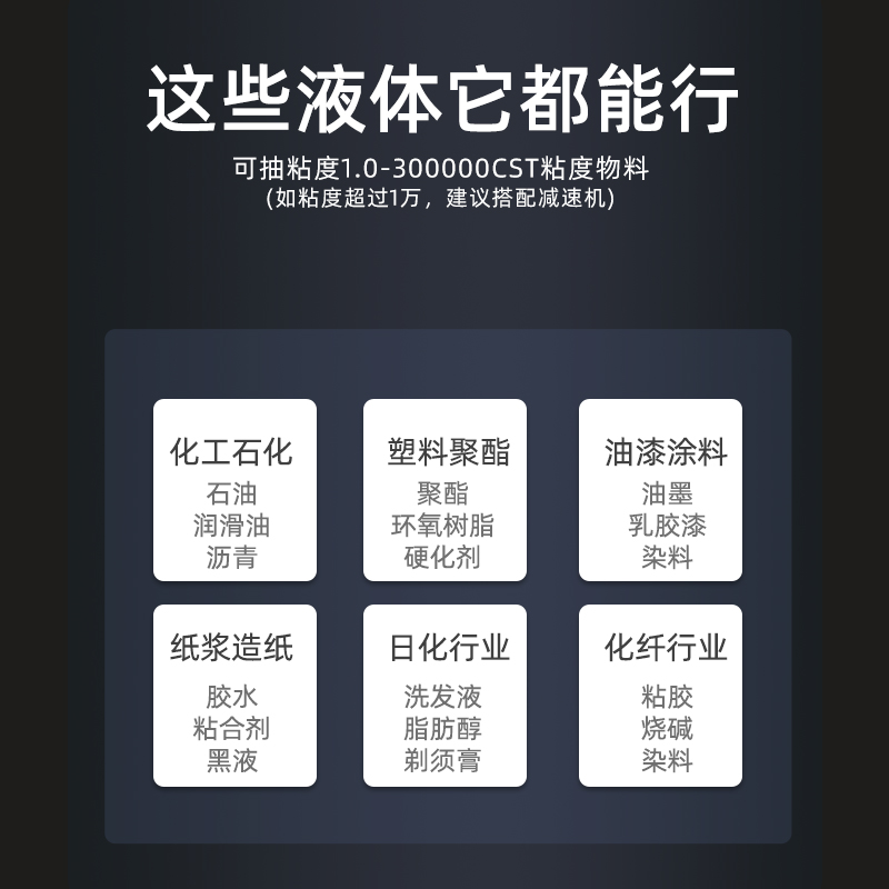 普斯NCB高粘度内啮合齿轮容积式内转子泵三相3V稠油泵沥青油墨