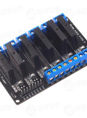 HY-M282 6路固态继电器模块高低电平触发3V5V12V24V负载50V250V2A