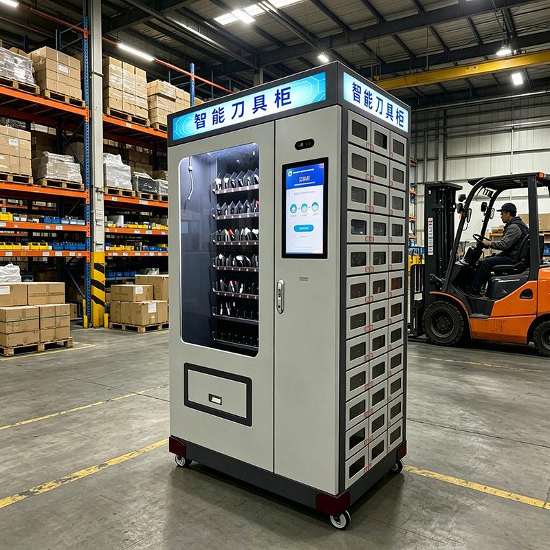 智能数控刀具管理柜归还领用耗材工具柜工厂仓储取货弹簧柜售卖柜