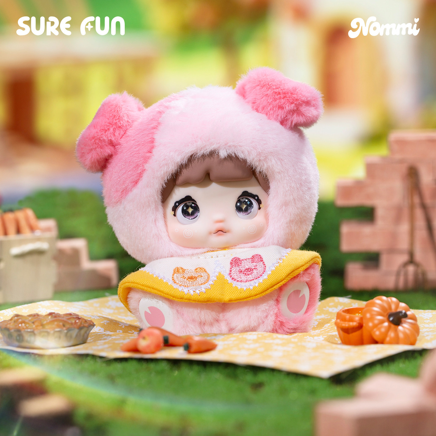 SUREFUN Nommi糯米儿米宝童话镇系列可爱搪胶毛绒挂件盲盒潮玩,模玩/动漫/周边/娃圈三坑/桌游,潮玩盲盒,淘宝优惠券,粉丝福利购,淘宝优惠卷