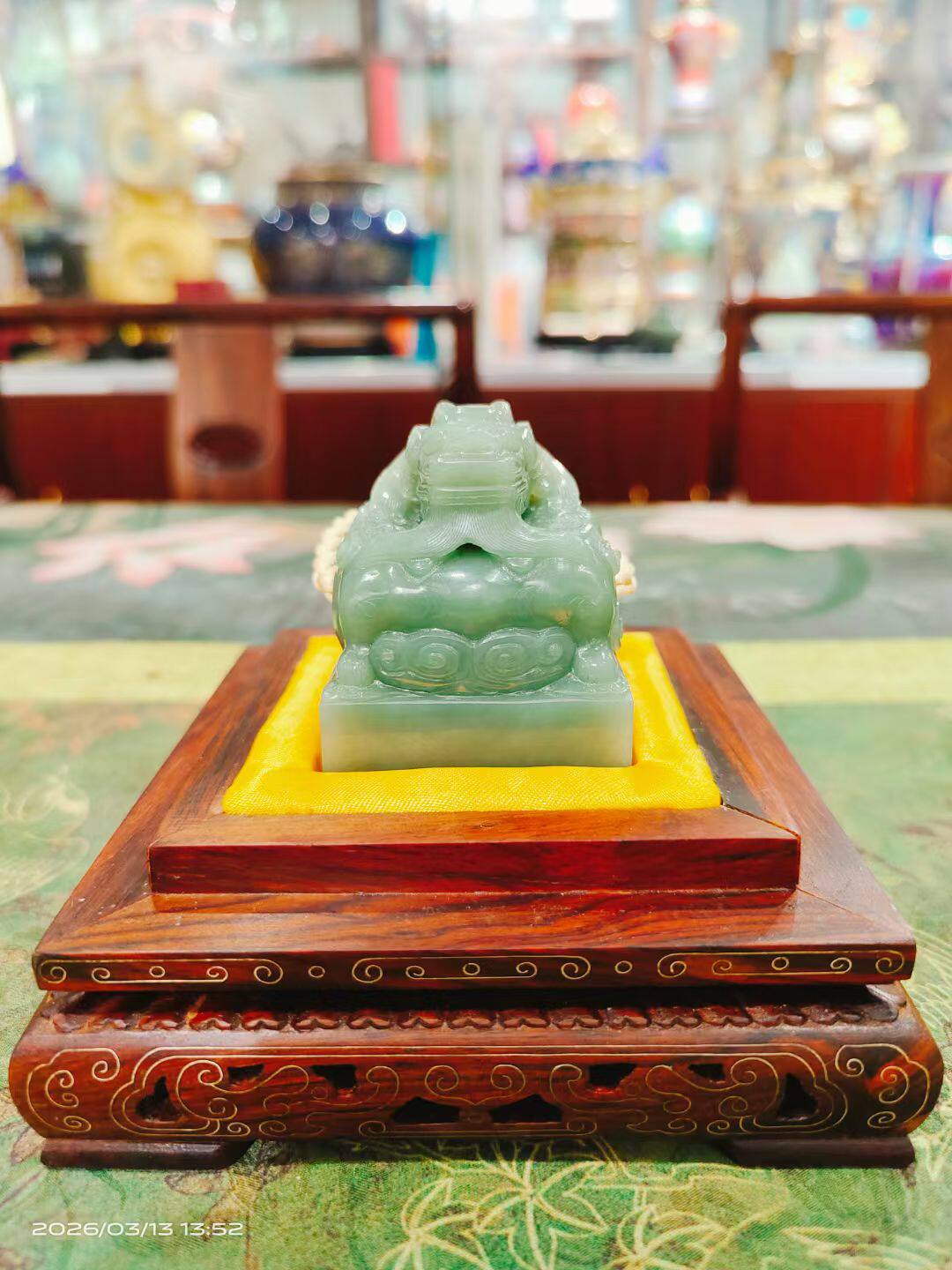 2008北京奥运徽宝中国印奥运玉玺工美集团官方真品证书包装全保真