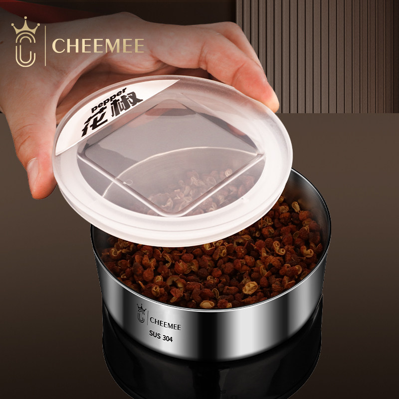 304不锈钢迷你保鲜盒带盖