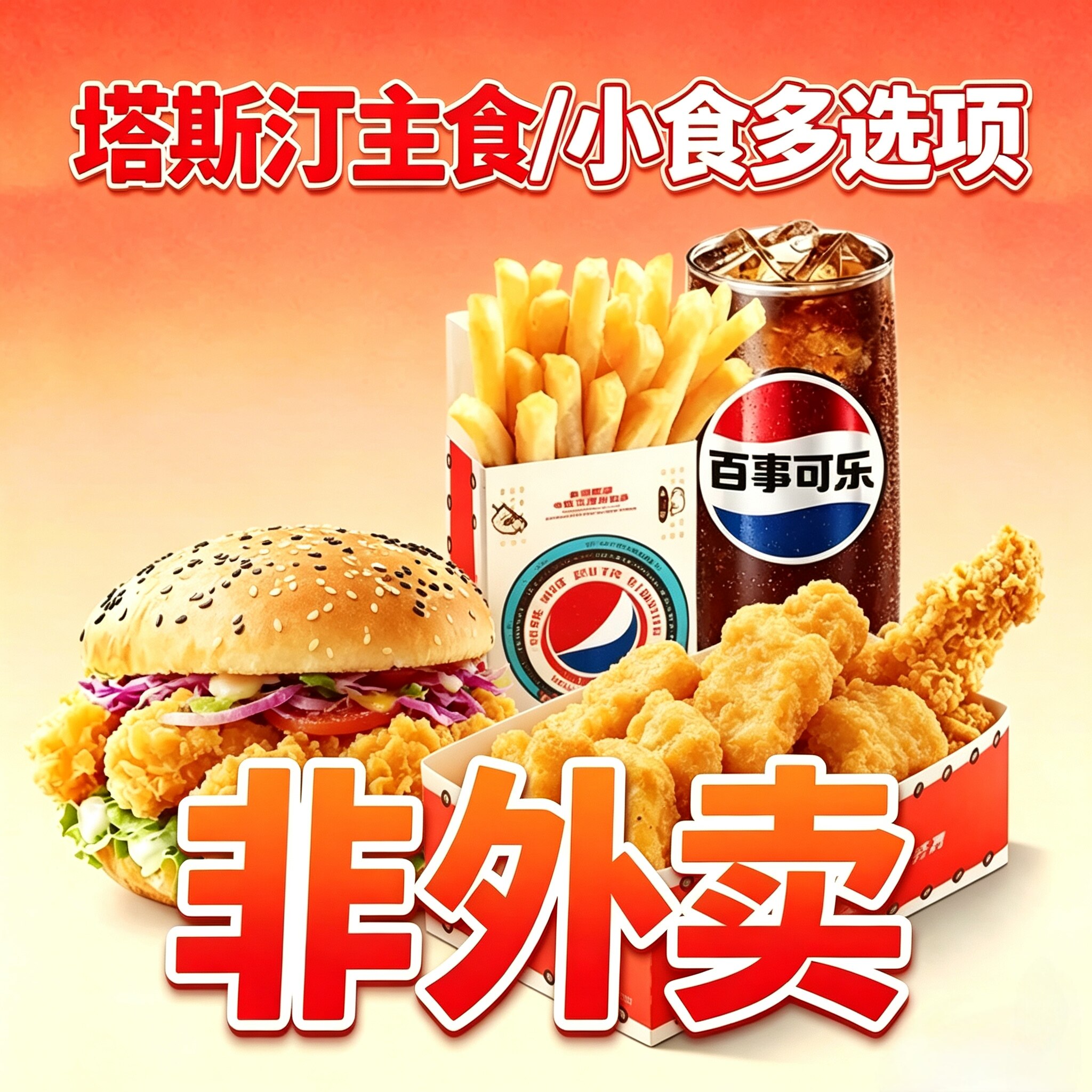塔斯汀代下单全国通用多人套餐图片