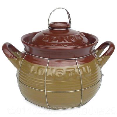 正品龙头砂锅陶土高温锅锅家耐用煲汤瓦罐炖汤石加不锈土钢线姜醋