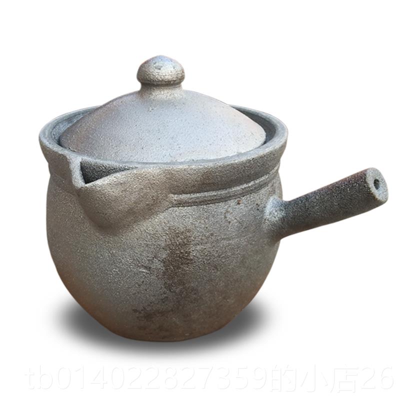 正品老式药煎罐粗陶土药砂锅熬中药小草号传统中医中壶瓦罐家药用