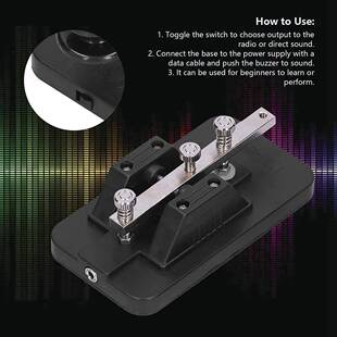 DM901发声电键自动键发报机练习器振荡器摩尔斯电码短波无线电CW