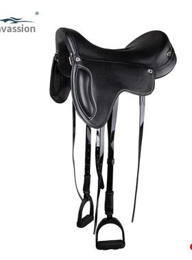 cavassion 超纤耐力鞍 马鞍子 野骑耐力赛马术骑马8201116