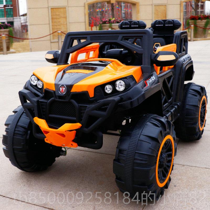 正品新款儿童电动车四轮车摇摆汽遥 可坐人小孩越野蓝牙音乐早车